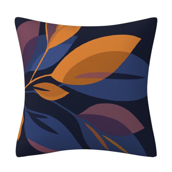 

Hand Painted Plant Abstract Art Throw Pillow Cover Home Decor Pillow Sofa Cushion Pillow Cover