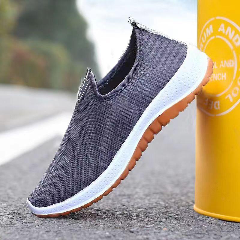 Rindssehnenstoffschuhe Herren Rutschfeste und Verschleißfeste Freizeitschuhe Atmungsaktive Multifunktionale Sportschuhe