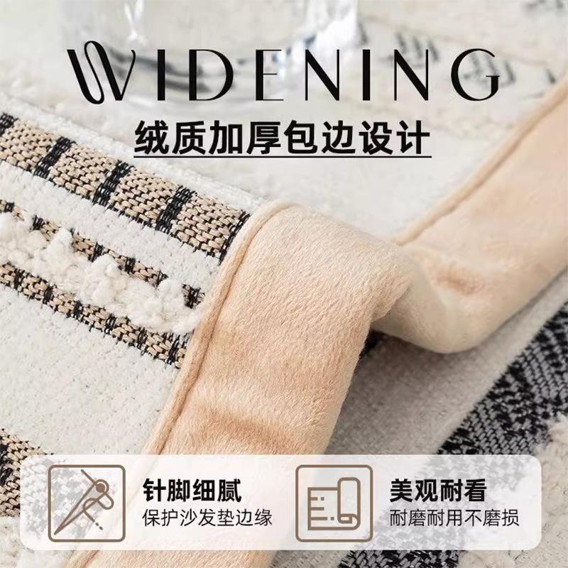 Four Seasons Universal Sofa Cushion New Cushion Non-Slip Fixed Nordic Style Simple Modern Leather Sofa Cover