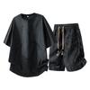 Sports Suit Men's Casual Pants Men's T-shirt Men's Two-piece Loose Casual Shorts Suit