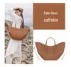 2024 New Style Genuine Leather Women's Tote Bag - Large Capacity, Light Luxury, Versatile Design