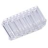 Eyeliner Holder Organizer for Women 26 Slots Transparent Lip Liner Organizer Eyebrow Pencil
