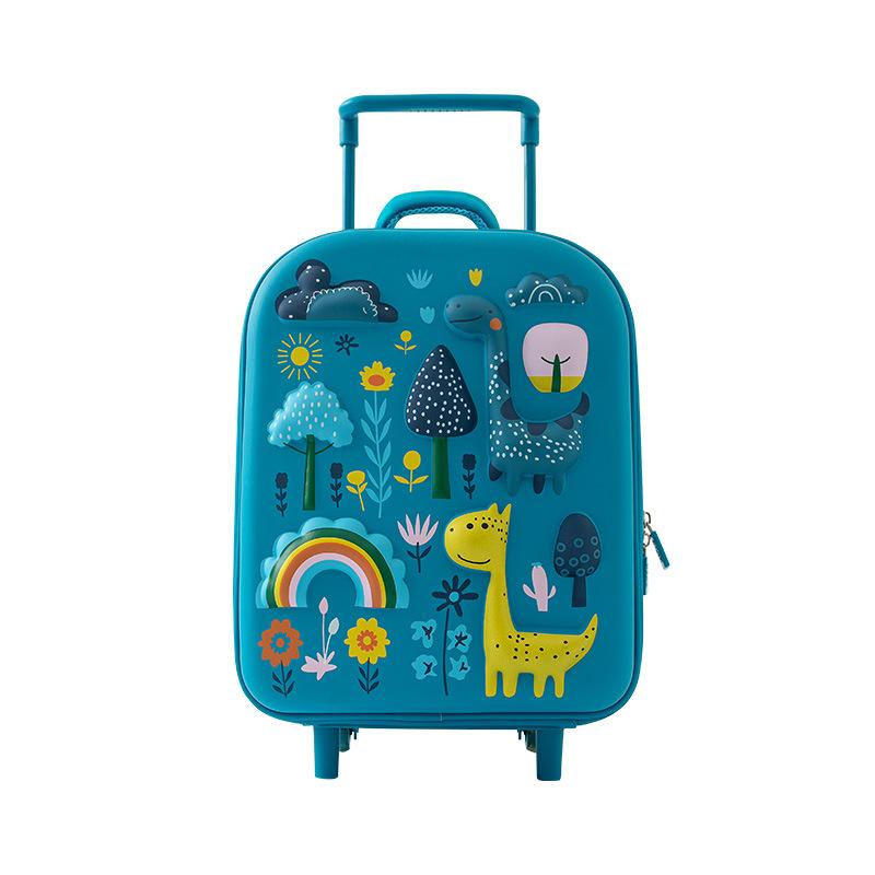 Baby Trolley Case Cartoon Animation Cute Kindergarten Children'S Bag Foreign Style Boys And Girls Suitcase