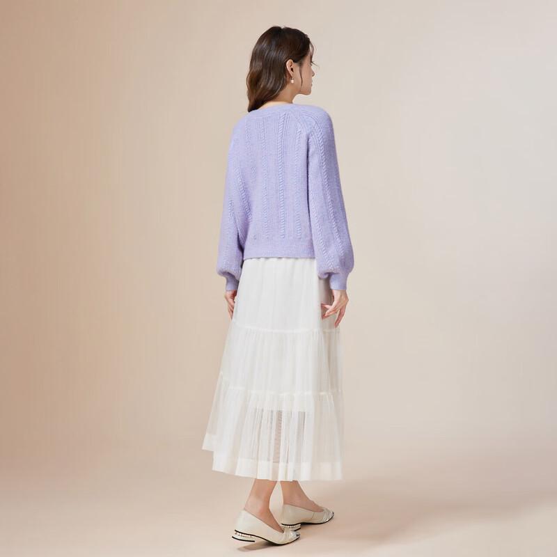 IEF Women's Korean Style Versatile Knitted Top