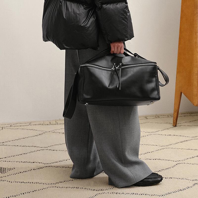 LESS 2025 Winter Casual Retro Wide-Leg Trousers