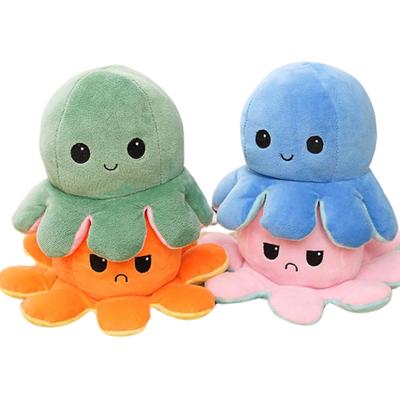 Ahtapot Peluş Oyuncak, Tako Yavru Köpek, Sevimli Oyuncak, Çift Taraflı Bebek, Çocuklar, Kız Arkadaşlar, Arkadaşlar İçin Mükemmel, Doğum Günleri, 20cm Mini, Yatıştırıcı Hayvan, İki Renkli,