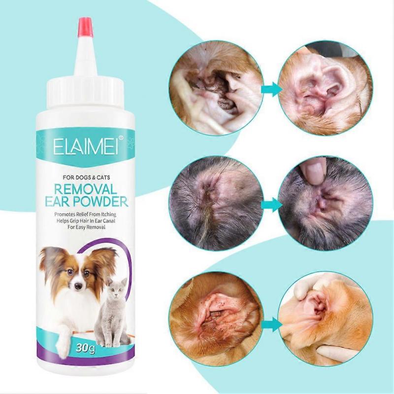 Pet Ear Hair Removal Powder Maintain Good Ear Hygienes for Your Pet with This Casual Powder for Removing Ear Hair