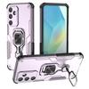 For Samsung Galaxy A35 5G Case Rotatable Ring Kickstand PC+TPU Shockproof Phone Cover