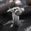 Vintage Retro Punk Skull Devil Horn Rings For Men Women Couples Personality Party Hip Hop Claw Ring Jewelry