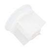 Candle Holder Mold DIY Round Shape Soft Washable Medium Silicone Candle Base Mold White