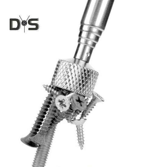 Telescopic Magnetic Pickup Tool with Pocket Clip Compact Size Portable Widely Used Handheld Extendable Magnet Stick Gear