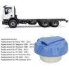 Truck Fuel Tank Lock Cap with Key 7421075531 Sealing Gas Tank Lock Cap Replacement for Kerax 1997-2013 Magnum 1990-2013