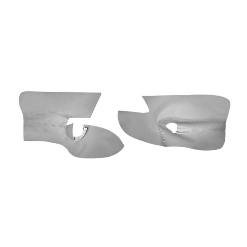 Rivestimento per pannello porta in pelle microfibra per guida a sinistra per VW Golf 5 Jetta 2005 - 2009, adesivo per rivestimento del pannello del bracciolo della portiera dell'auto.