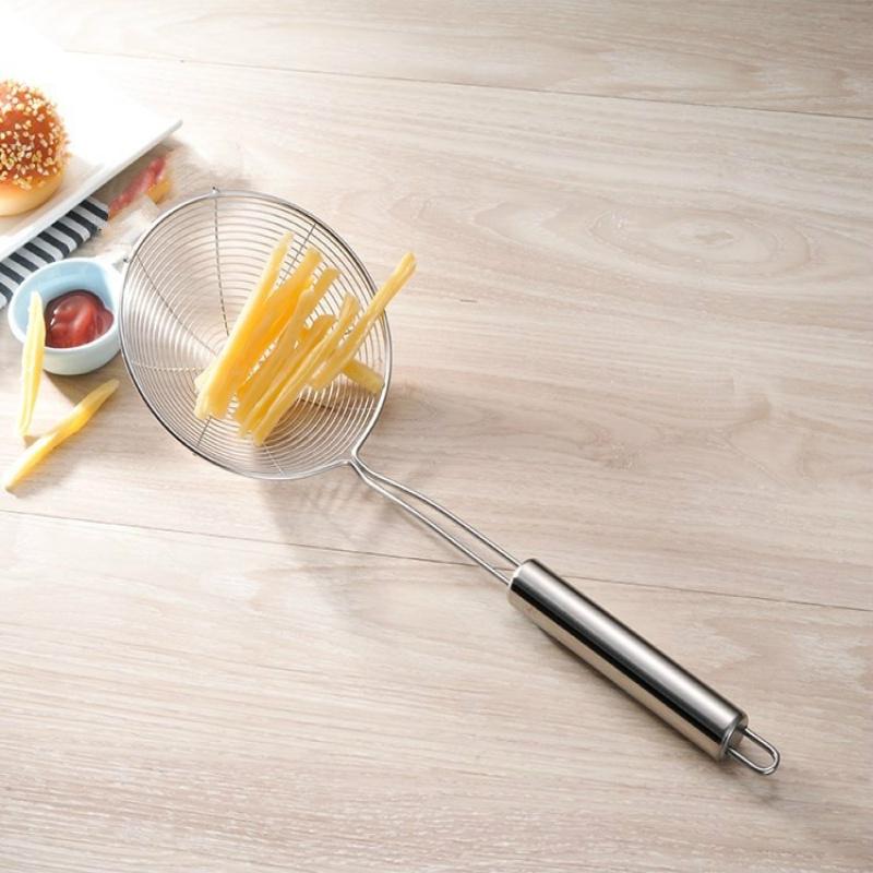 Buy Stainless Steel Cookware Kitchen Mesh Net Strainer Colander at