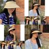Versatile Women's Straw Hat For All Seasons With Uv Protection And Breathable Design