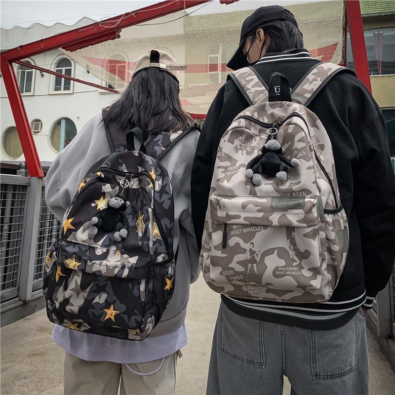 Fashionable Graffiti Print School Backpack For Girls And Boys 2023 New Design
