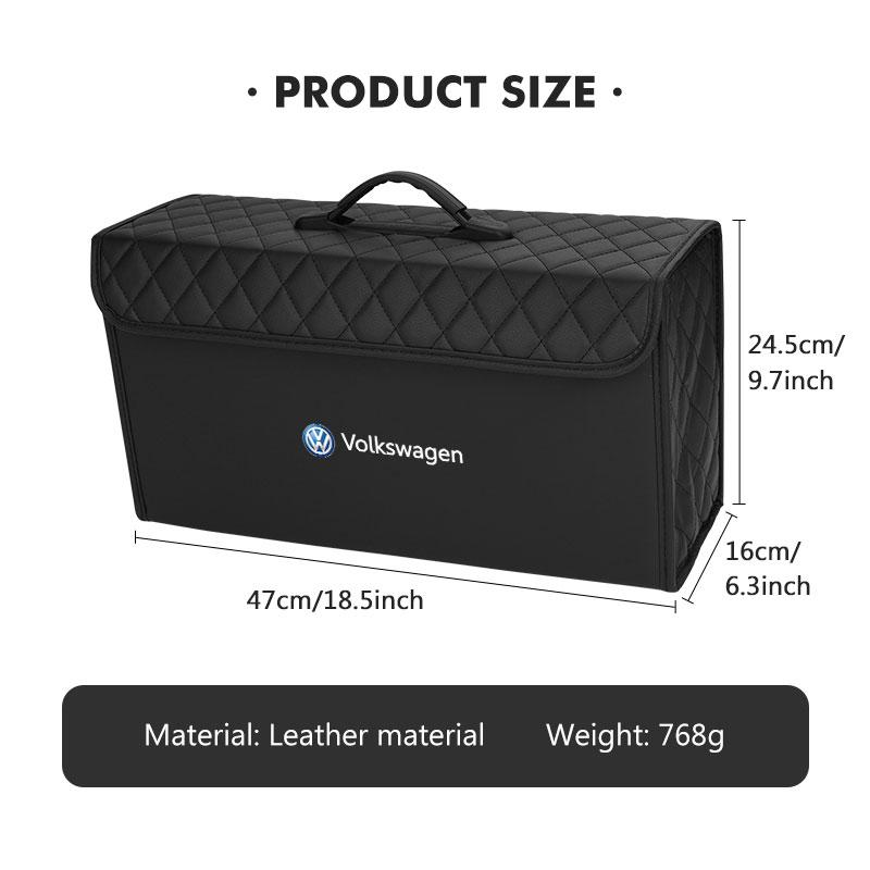 Car Trunk Storage Box Organizer Large Capacity Tidying OP13 Container For Volkswagen VW Polo Jetta Sagitar Magotan Passat B5 B6 B7 CC