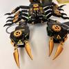 Tech Series Skorpion Baustein Set, Mechanisches Element Tier Modell, Schwarz, Coole Optik/Realistisches Detail Design, Hochwertiges Langlebiges ABS