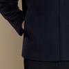 Antonio Men's Silk & Cashmere Wool Blend Stand Collar Business Jacket