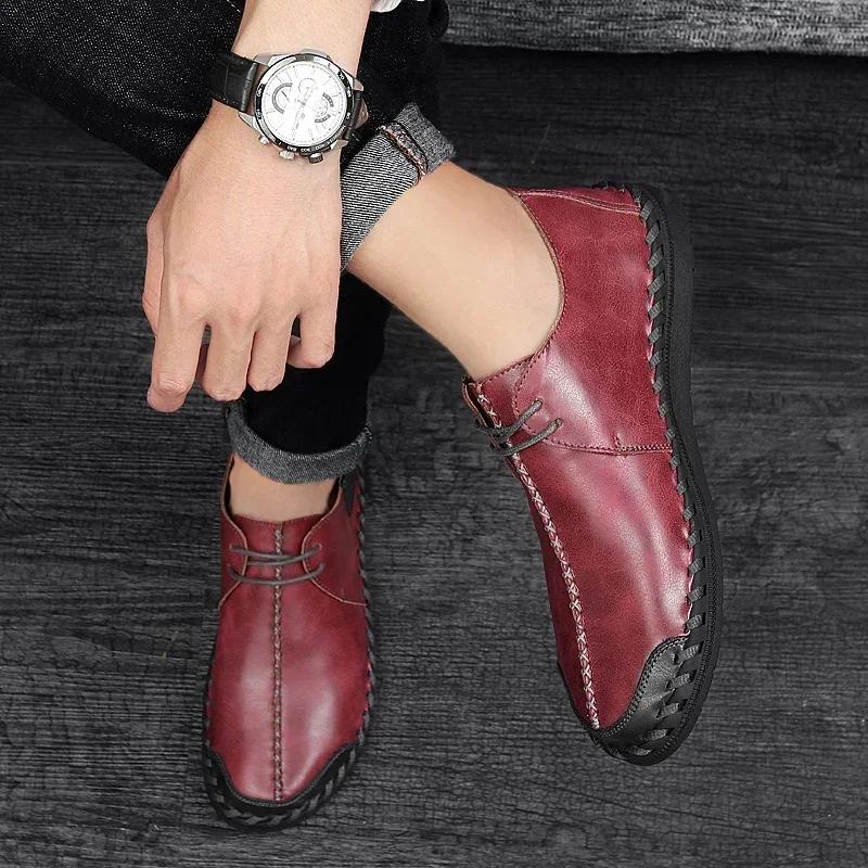 Fashion Fashionable And Breathable Casual Shoes For Male Autdoor Wearresisting Waterproof Lightweight Flat Shoes For Wear In All Seasons