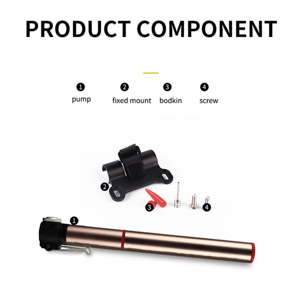 Buy Bicycle Pump Cycling Hand Air Pump for Bike Tire Inflator Bike Pump