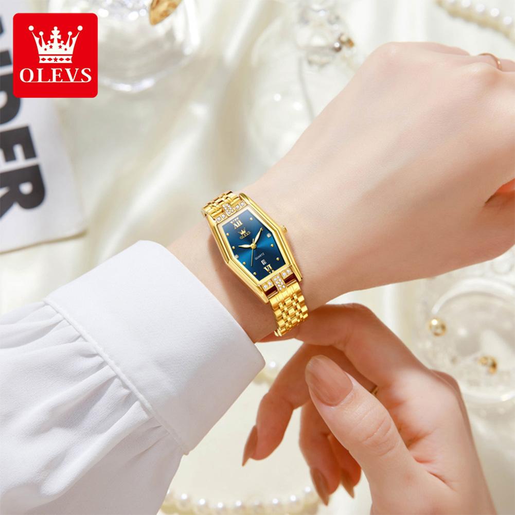 Elegant Women Watches Fashion Quartz Watches Waterproof Luminous Stainless Steel Wristwatch Gifts