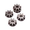 1/5Pcs 6-Inch Electric Chainsaw, 8-Inch Lithium Battery Saw, 9-Tooth Gear With 8*10 Inner Hole For Enhanced Cutting