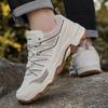 Outdoor Hiking Shoes Men Anti-slip Low-top Outdoor Sports Shoes Men Thick-soled Wear-resistant Soft Breathable Casual Shoes Men