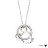 THE KISS Mickey Pair Necklace [THE KISS] [Disney Collection] & Minnie/Silver DI-SN1213DM-1214DM