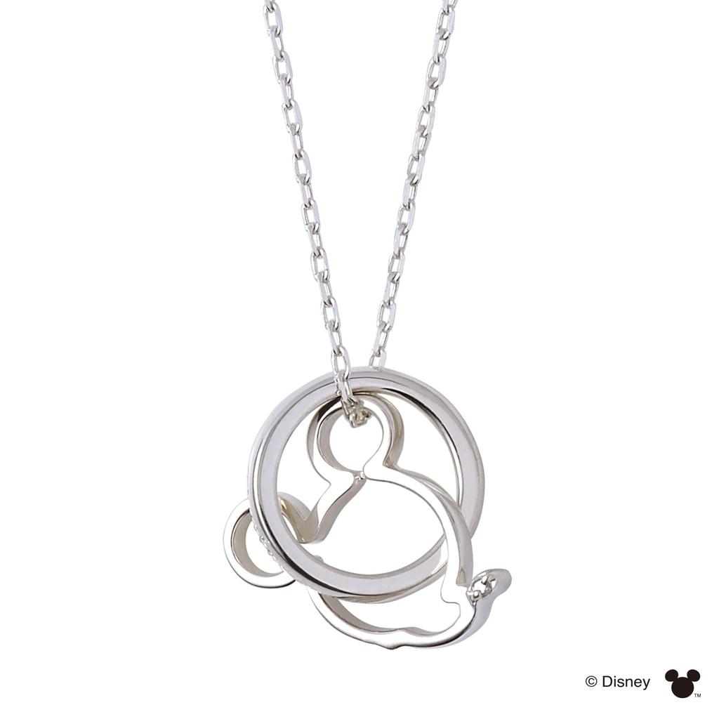 THE KISS Mickey Pair Necklace [THE KISS] [Disney Collection] & Minnie/Silver DI-SN1213DM-1214DM