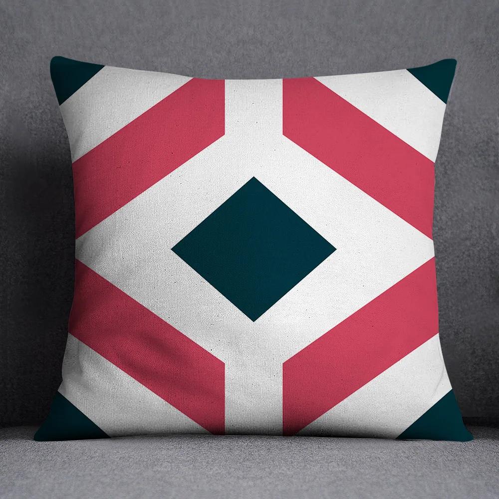 Wohnkultur Geometrische Design Kissenbezug Schlafzimmer Wohnzimmer Minimalistischen Büro Auto Innen