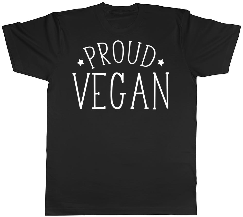 Proud Vegan Vegetarian Unisex Mens Womens Ladies T-Shirt Tee