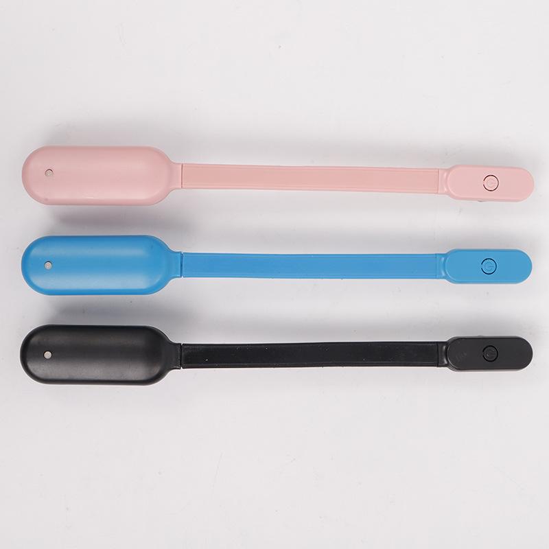 Compact LED Clip-On Reading Lamp with 3-Level Brightness, Foldable Design