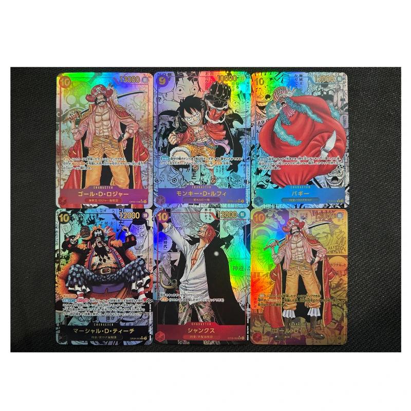 One Piece Diy Monkey Roronoa Zoro D Luffy Self Control Collect Signature Trading Flash Card Anime Cartoon Lovely Gift 63*88mm