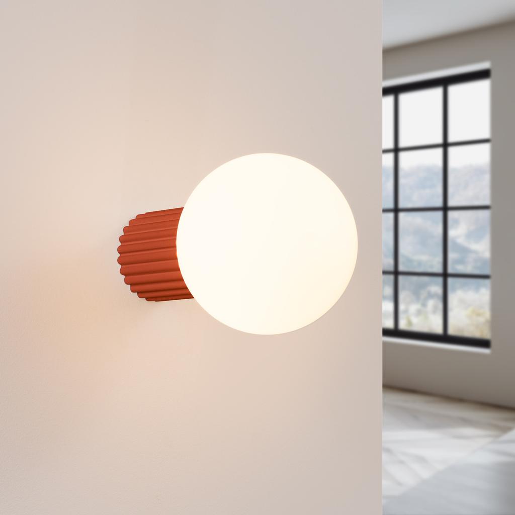 Halo Wall Lamp Ochre Red IP44