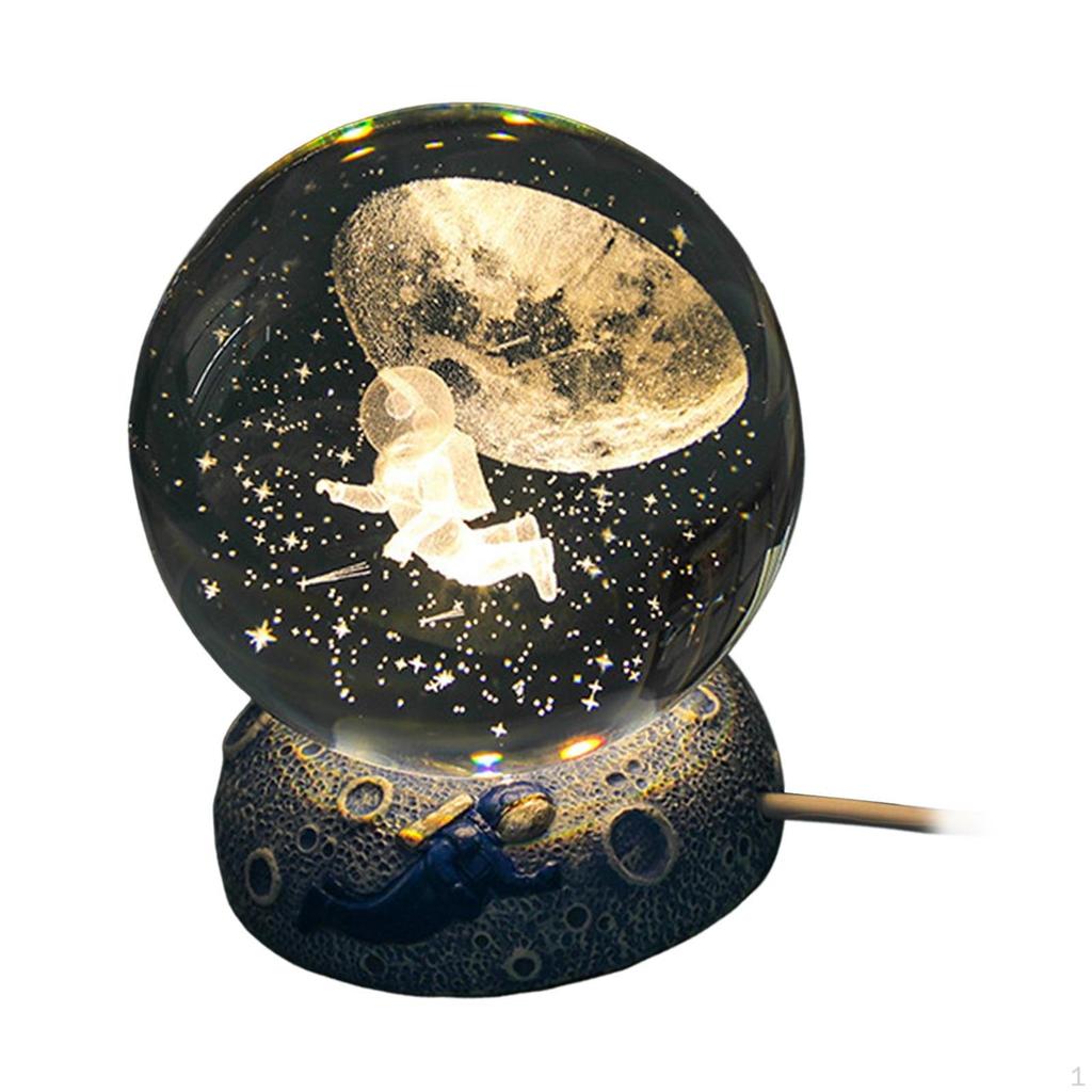 Crystal Ball Night Light for Decor