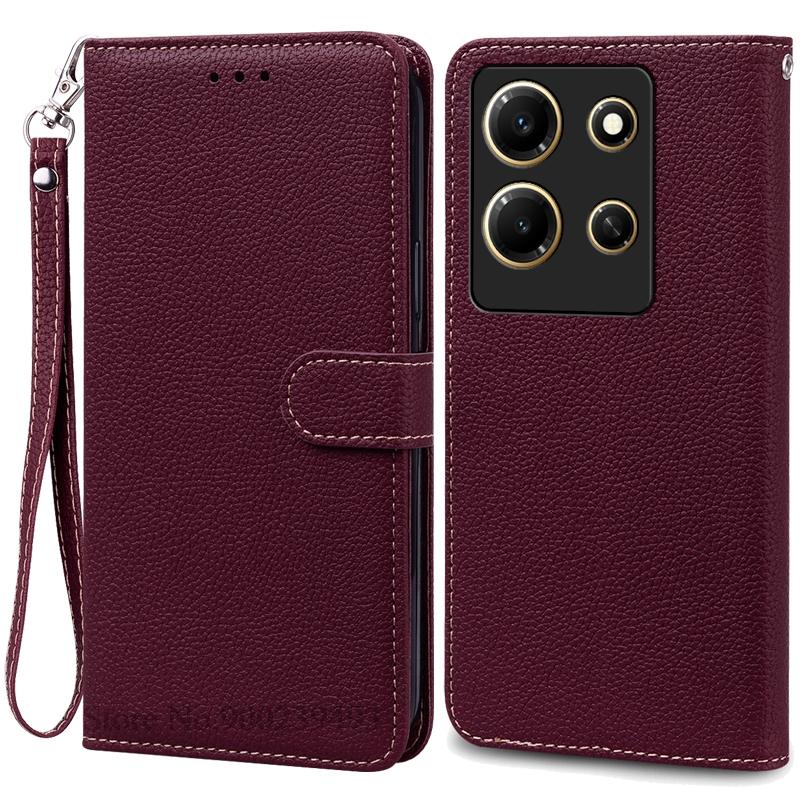 For Infinix Note 30i Case Wallet Leather Flip Cover For Infinix Note 30i Case X6716 Phone Cover Coque Fundas Bumper