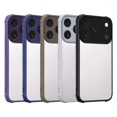 Stoßfestes Case für iPhone 17 Pro Harte Rückabdeckung für iPhone 17 Pro Max TPU + PC Bumper Schutzhülle iPhone17promax Coque