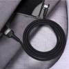 3-in-1 Magnetic Elbow Charging Cable for Apple, Type-C, Android Phones