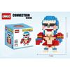 Linkgo Building Blocks di Connessione Uno Luffy Chopper Piece Boa Franky Zoro Nami Robin Jinbei Brook Modello 3D Giocattolo con Mini Mattoncini