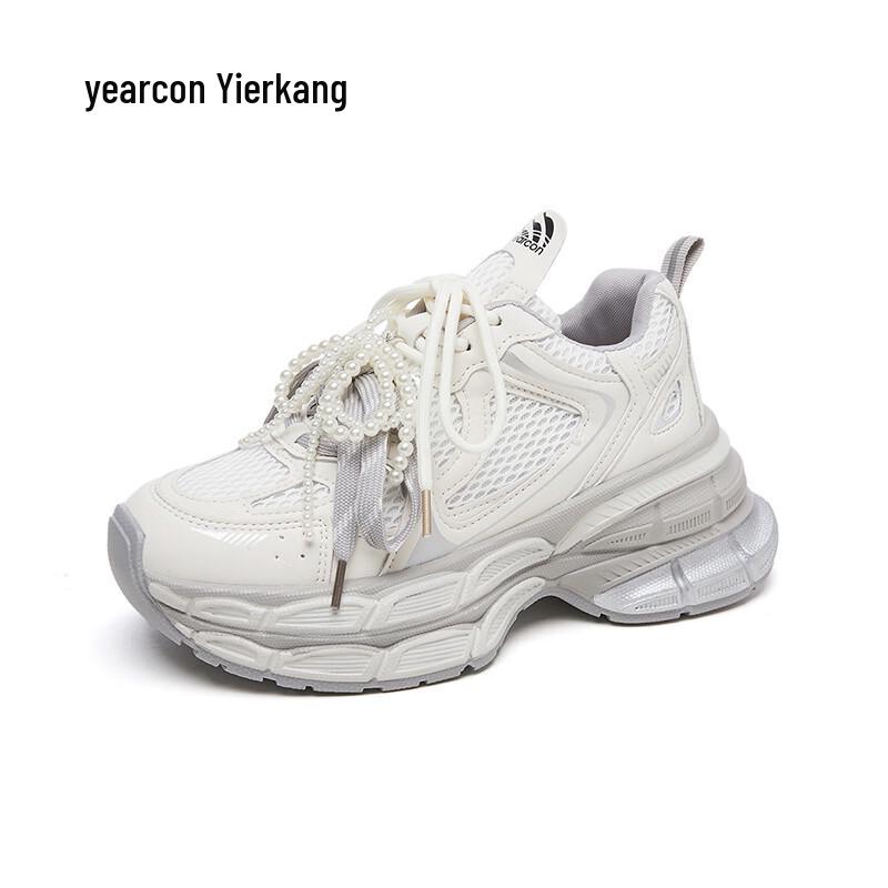YRKE Women's Platform Breathable Retro Daddy Shoes