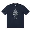 X C.P. Company Logo T-Shirt Navy Unisex Tops Blue P23CPES001