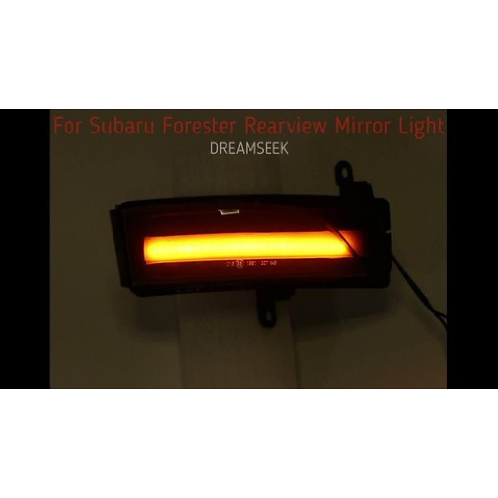 2x LED Rearview Side Mirror Turn Light For Subaru Forester XV WRX Legacy Outback
