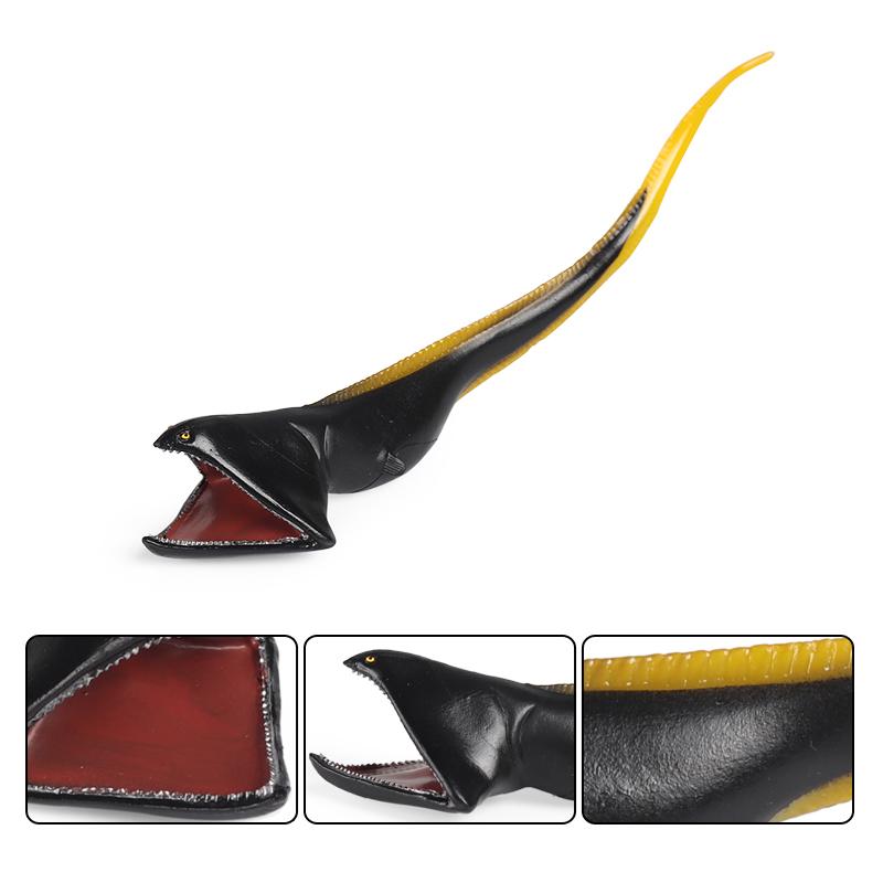 Oenux Undersea Marine Animals Moray Eel Simulation Sea Life Animal Conger Model Figurines Action Figures Learning Toy For Kids