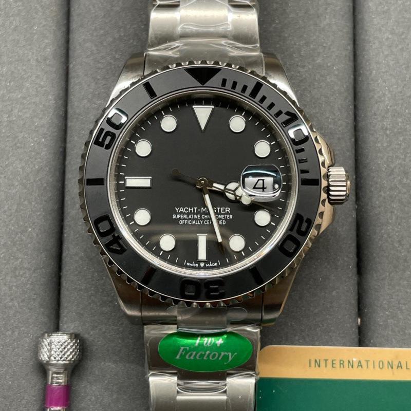Rolex Grijs Yacht Heren Automatisch Mechanisch Horloge - Groot Wijzerplaat, Waterbestendig, Populair Model