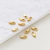 10pcs/lot 14K 18K Gold Plated Lobster Clasps Jump Rings End Chain Connector Hooks For DIY Necklace Bracelet Making Components
