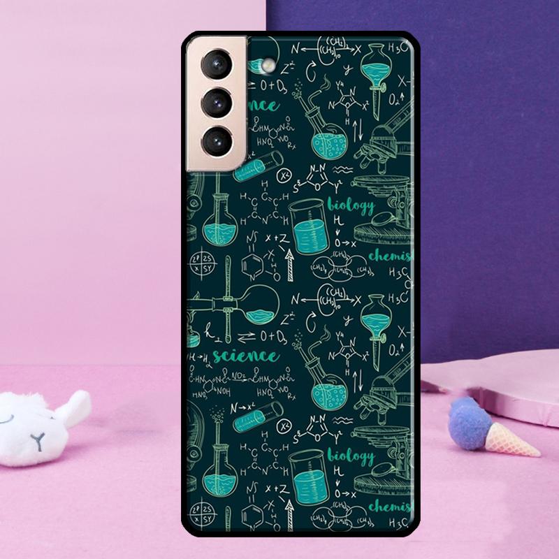 Biology and Chemistry Phone Case For Samsung Galaxy S24 Ultra S25 Ultra S9 S10 S20 S21 S22 Plus S23 S24 FE Cover