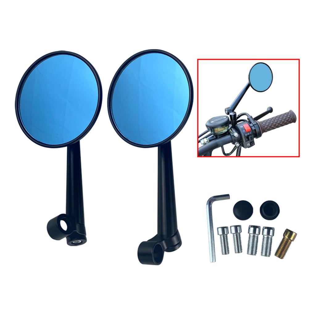 Upgraded Motorcycles Mirrors Round Rear View Mirrors Motorcycles Motorcycles Side Mirror Motorcycles Rearview Mirror