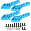 4pcsCelsiusset RC Car Damping Mount Base Plate Angle Height   for 1Celsius10 Crawler