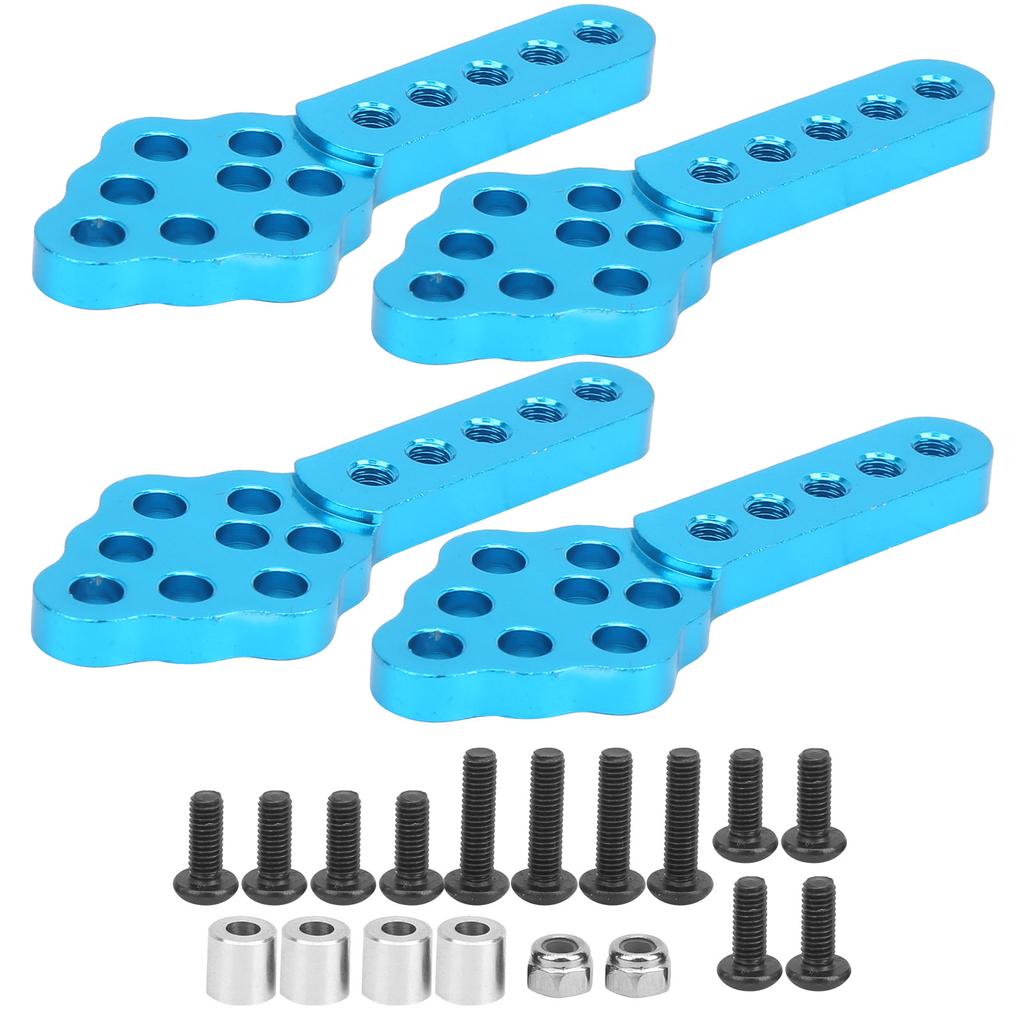 4pcsCelsiusset RC Car Damping Mount Base Plate Angle Height for 1Celsius10 Crawler
